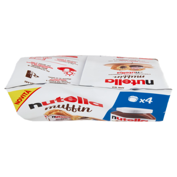 nutella muffin 4 pezzi 264 g