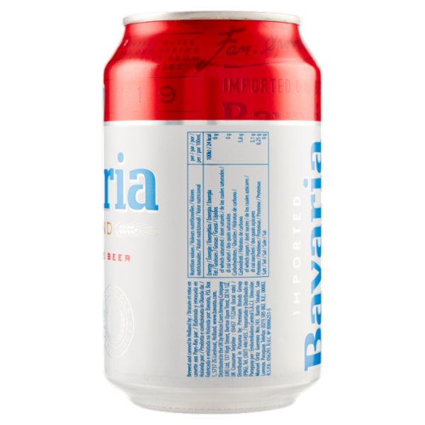 Bavaria 0.0% Birra Analcolica latt.330ml