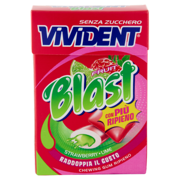 Vivident Fruit Blast Strawberry Lime 30 g