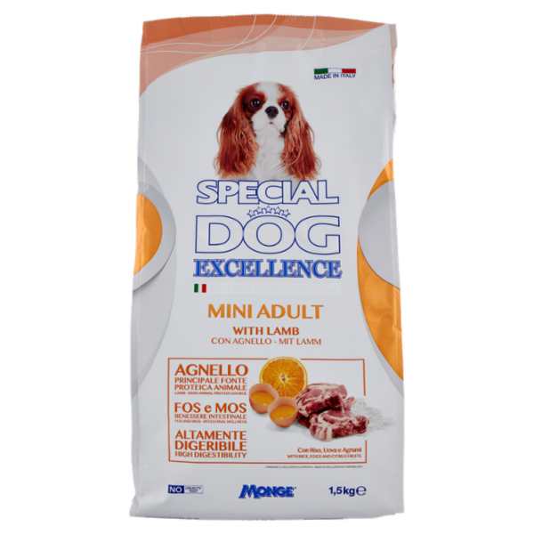 Special Dog Excellence Mini Adult con Agnello 1,5 kg
