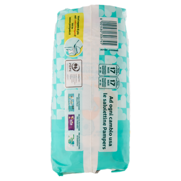 Pampers Baby-dry Maxi 17 + 17 pz
