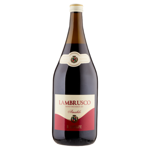 Il Gonfalone Lambrusco Rosso dell'Emilia IGP Amabile 1,5 l