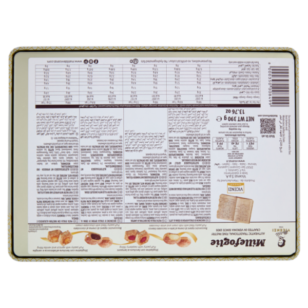 Matilde Vicenzi Millefoglie 192 Thin Crispy Layers of Fine Puff Pastry 390 g