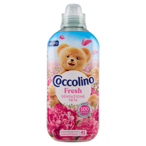 Coccolino Ammorbidente Concentrato Fresh Sensazione Seta 41 Lavaggi 952 ml