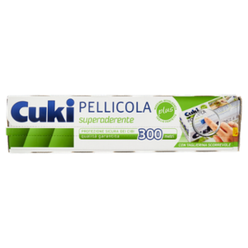 Cuki Pellicola Superaderente Con Taglierina 300 Metri