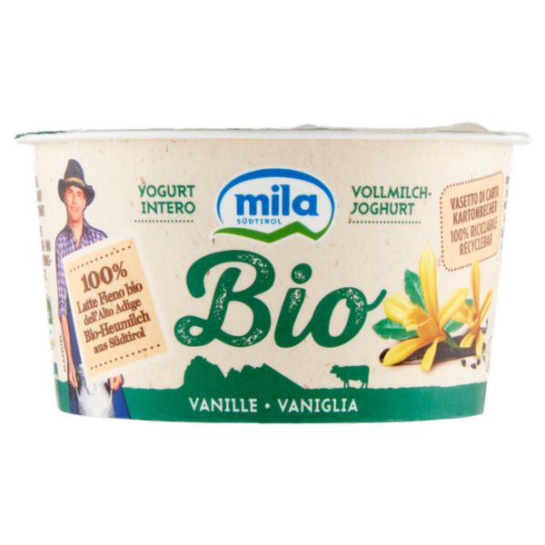 mila Bio Yogurt Intero Vaniglia 150 g