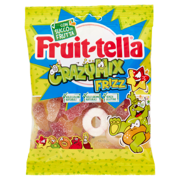 Fruit-tella Crazymix Frizz 175 g