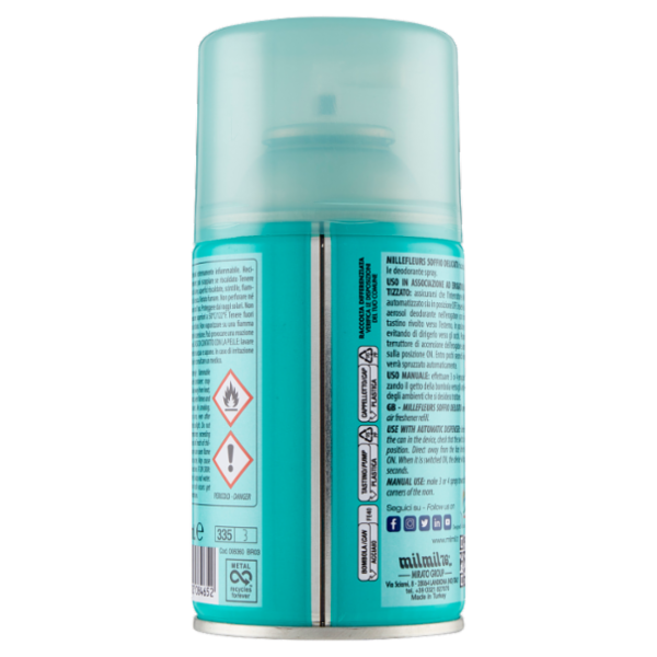 Strabilia Millefleurs Deodorante Ambiente Soffio Delicato Ricarica 250 ml