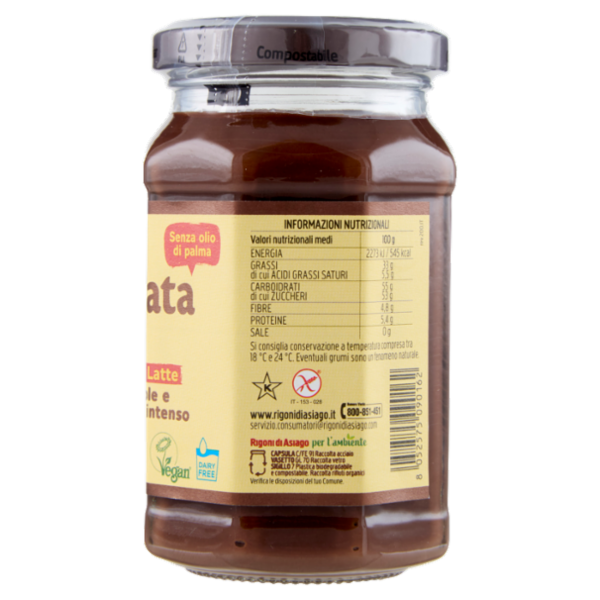 Rigoni di Asiago Nocciolata la Dark Senza Latte bio 250 g