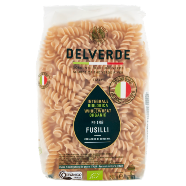 Delverde Integrale Biologica No 146 Fusilli 500 g