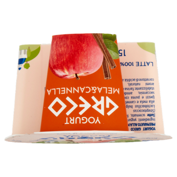 Kionas Yogurt Greco Mela & Cannella 0% di grassi 150 g
