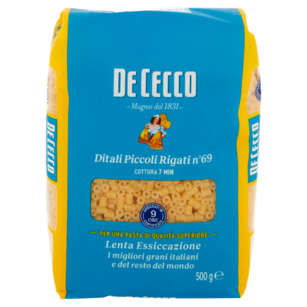 De Cecco Ditali Piccoli Rigati n° 69 500 g