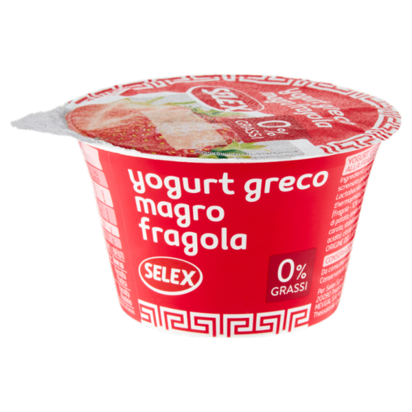 Selex Yogurt Greco Magro Fragola 170 g