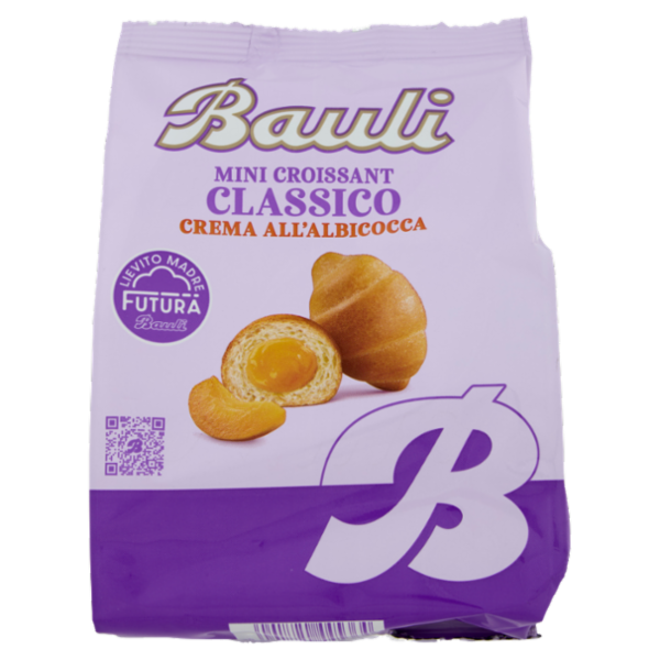 Bauli Mini Croissant Classico Crema all'Albicocca 75 g
