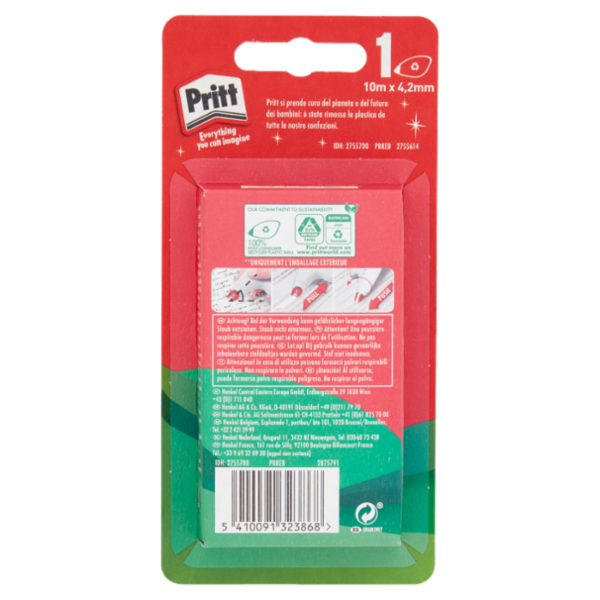 PRITT correttore Roller Eco 4,2mm 10m