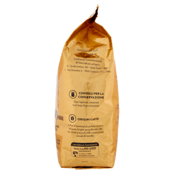 Lavazza Qualità Oro Espresso Caffè in Grani 1000 g