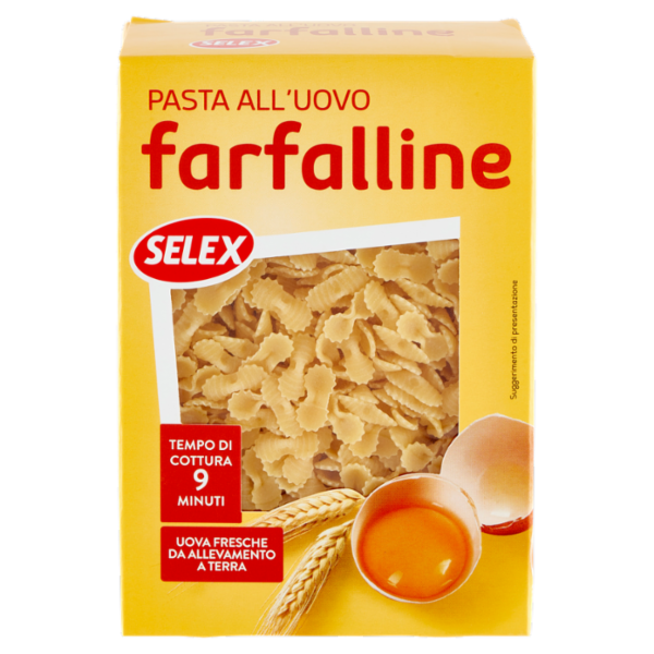 Selex Pasta all'Uovo Farfalline 250 g