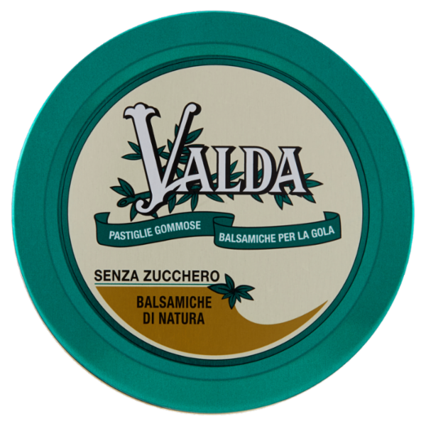 Valda Pastiglie Gommose Balsamiche per la Gola senza Zucchero 50 g