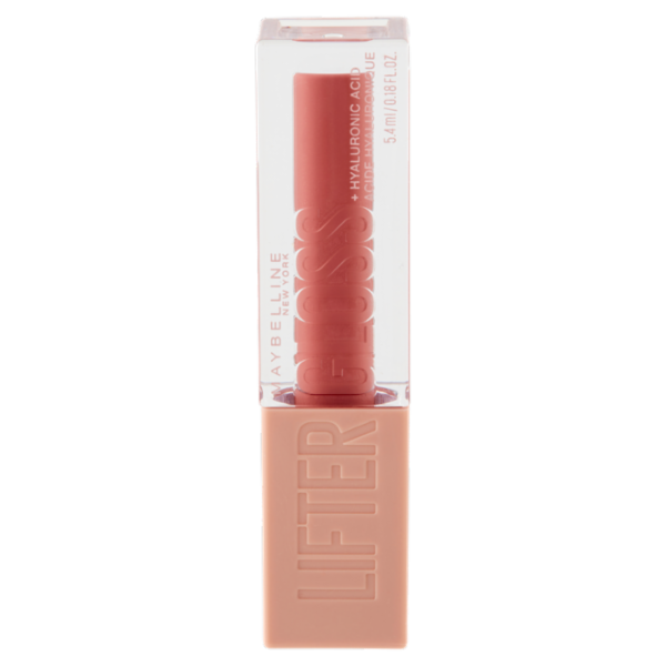Maybelline New York Lifter Gloss, Lucidalabbra con acido ialuronico, Silk (004), 5,4 ml