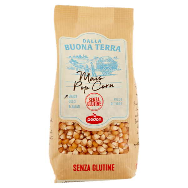 Dalla Buona Terra pedon Senza Glutine Mais Pop Corn 350 g