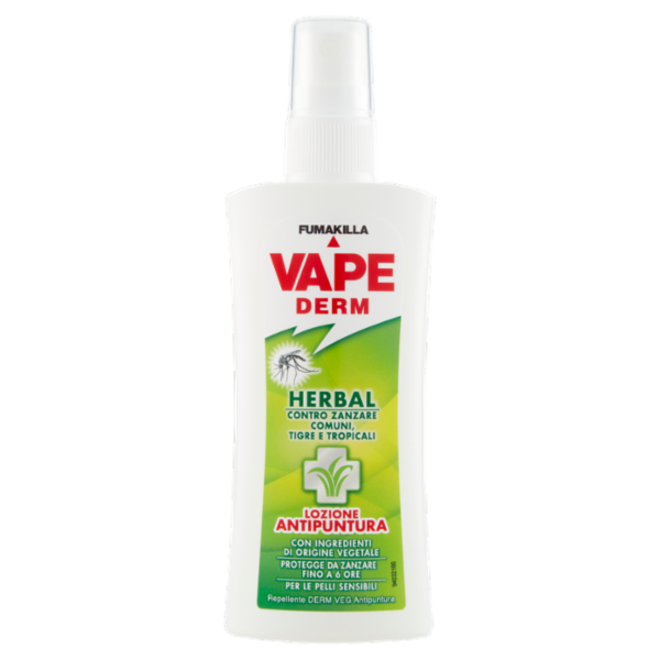 VAPE Derm Herbal Lozione Antipuntura 100 ml