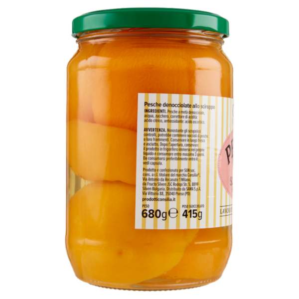 Consilia Pesche allo Sciroppo 680 g