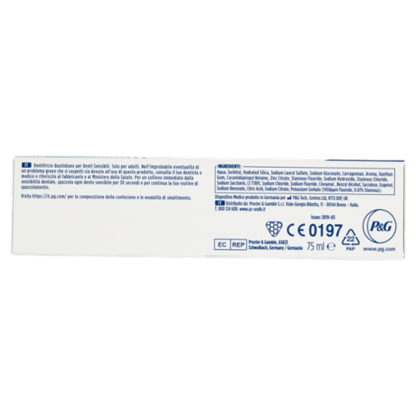 Oral-B Pro-Science Advanced Dentifricio Sensibilità e Gengive Calm Classico 75 ml