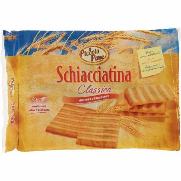 Schiacciatine Classiche Il Piccolo Pane 8 Pezzi 300g
