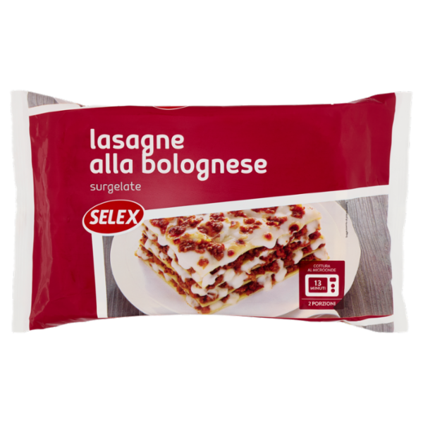 Selex Lasagne alla Bolognese Surgelate 500 g