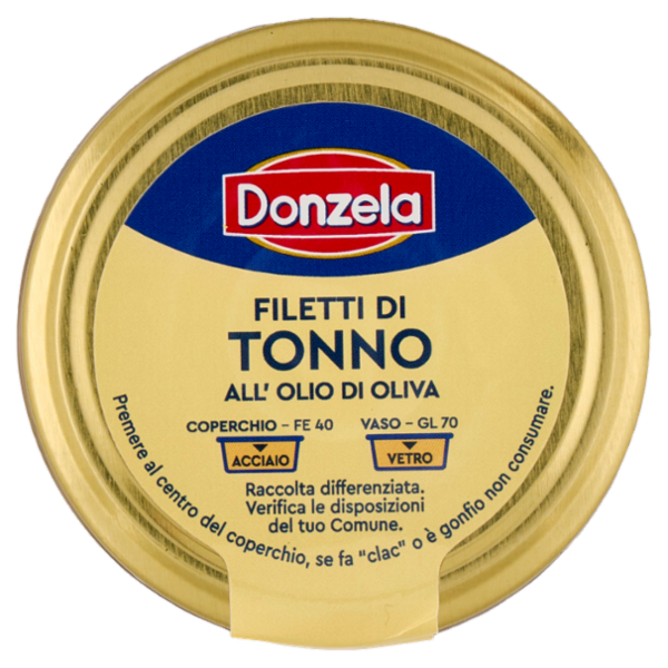 Donzela Filetti di Tonno all'Olio di Oliva 180 g