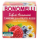 Bonomelli Infusi Armoniosi 100% Naturali Camomilla e Frutti Rossi 12 filtri 24 g