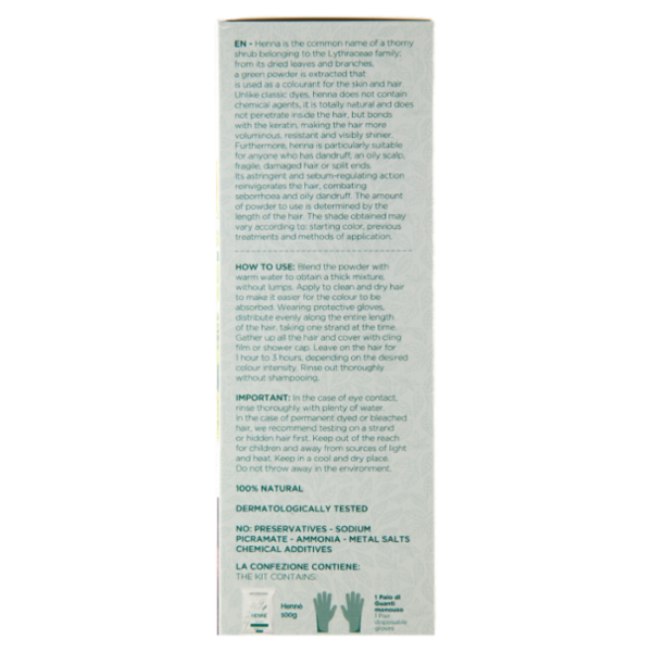 Naturaverde Natural Beauty Henné Capelli Castano 100 g