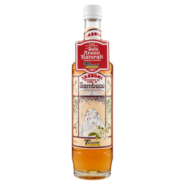 Tassoni Sciroppo di Fiori di Sambuco 560 ml