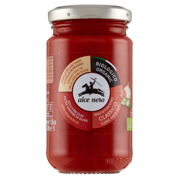 alce nero Sugo di Pomodoro Classico 200 g