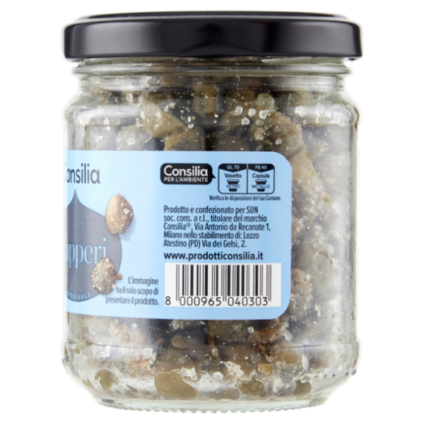 Consilia Capperi al Sale 140 g