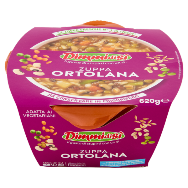 DimmidiSì Zuppa Ortolana 620 g