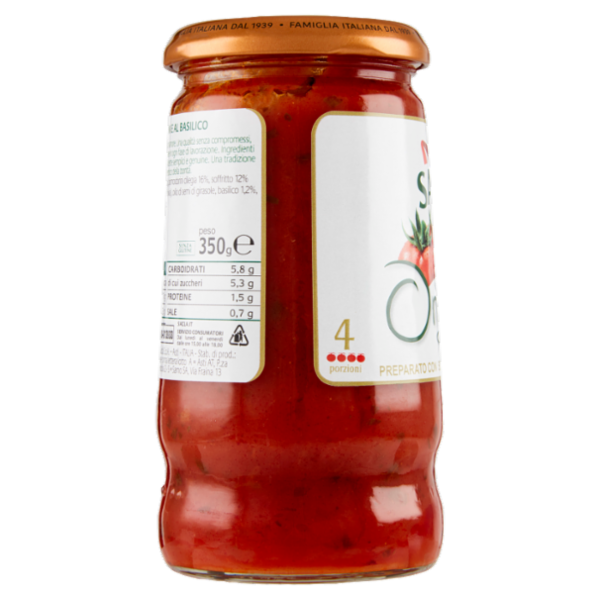 Saclà Originale con basilico 350 g
