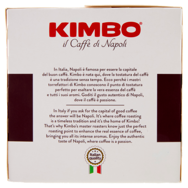 Kimbo Espresso Barista 100% Arabica Capsule Compatibili con le Macchine Nescafè Dolce Gusto* 16 x 7g