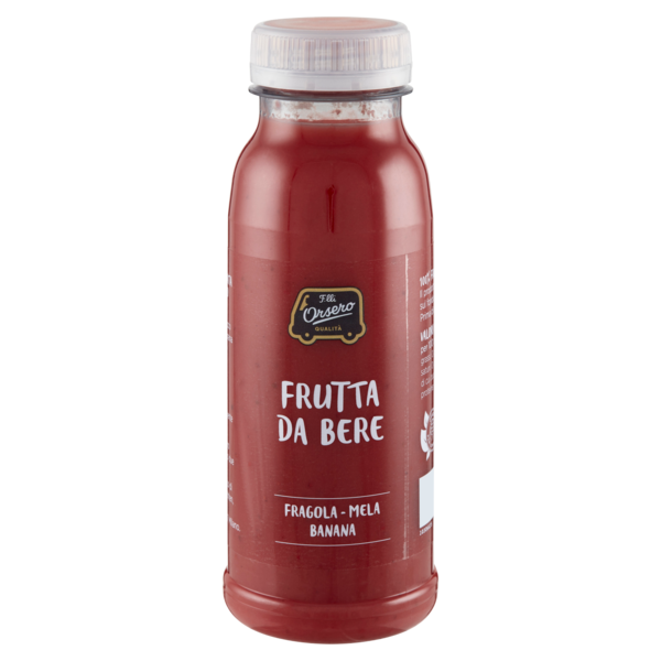 F.lli Orsero Frutta da Bere Fragola - Mela - Banana 250 ml