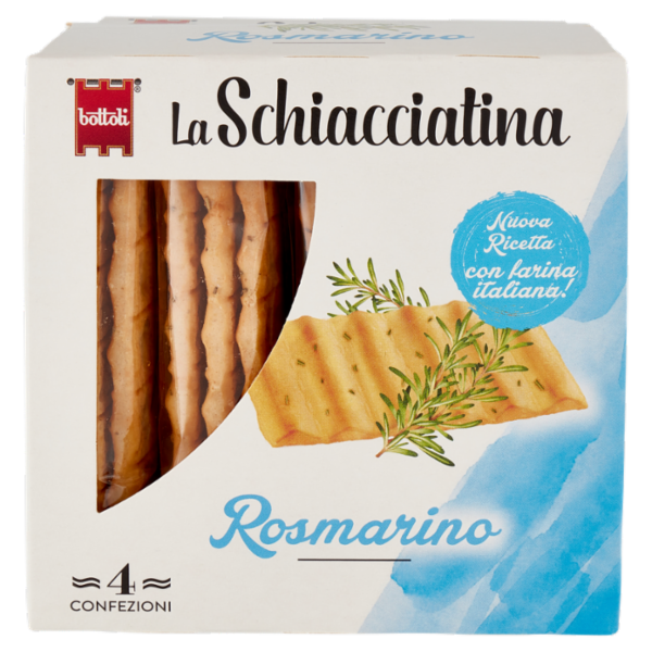 bottoli la Schiacciatina Rosmarino 4 x 37,5 g