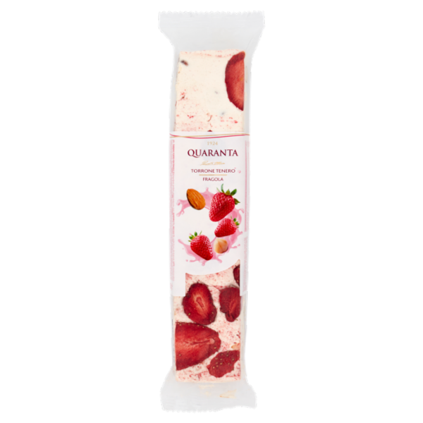 Quaranta Torrone Tenero Fragola 100 g