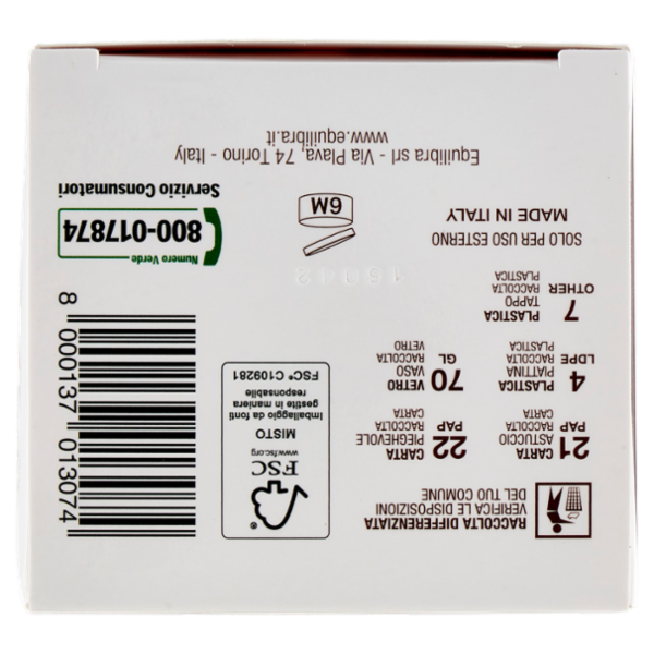 equilibra Argan Crema Viso Anti-Rughe 50 ml