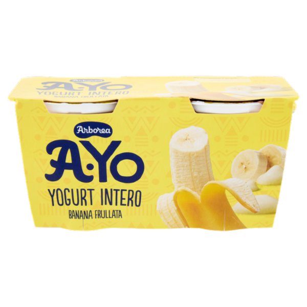 Arborea A-Yo Yogurt Intero Banana Frullata 2 x 125 g