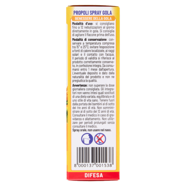 equilibra Propoli Spray Gola 20 ml