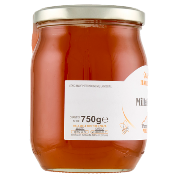 Piemonte Miele Miele Italiano Millefiori 750 g