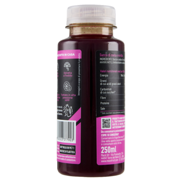 macè Mirtillo Mela Spremuta 250 ml