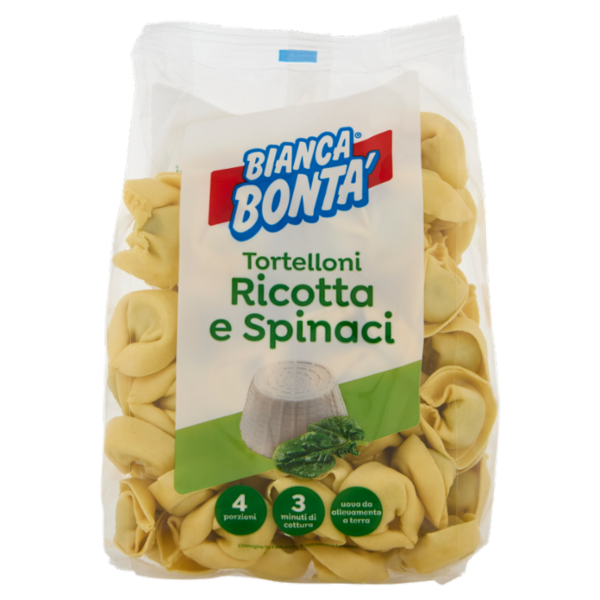 Bianca Bontà Tortelloni alla Ricotta e Spinaci 500 g