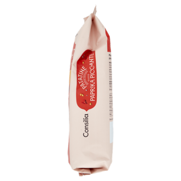 Consilia Optima Patatine Doppia Cottura Gusto Paprika Piccante 130 g