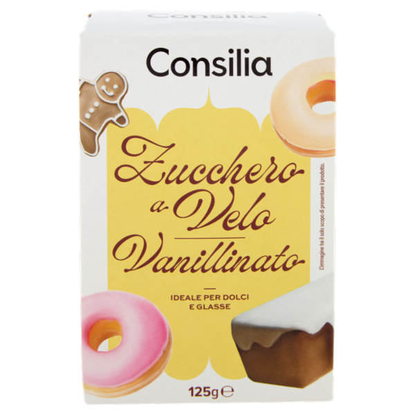 Consilia Zucchero a Velo Vanillinato 125 g