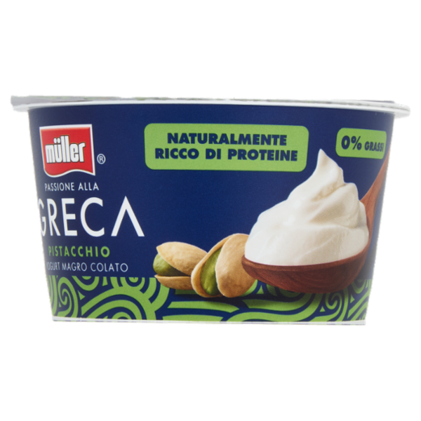 müller Passione alla Greca Pistacchio Yogurt Magro Colato 150 g